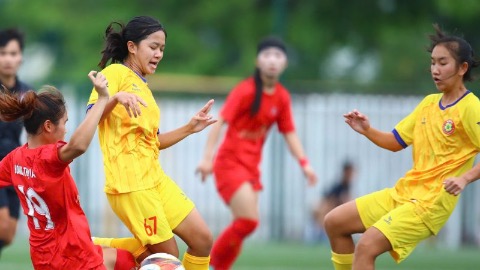 Lượt 3 giải U16 nữ Quốc gia 2025: Ứng viên vô địch bị cầm hòa
